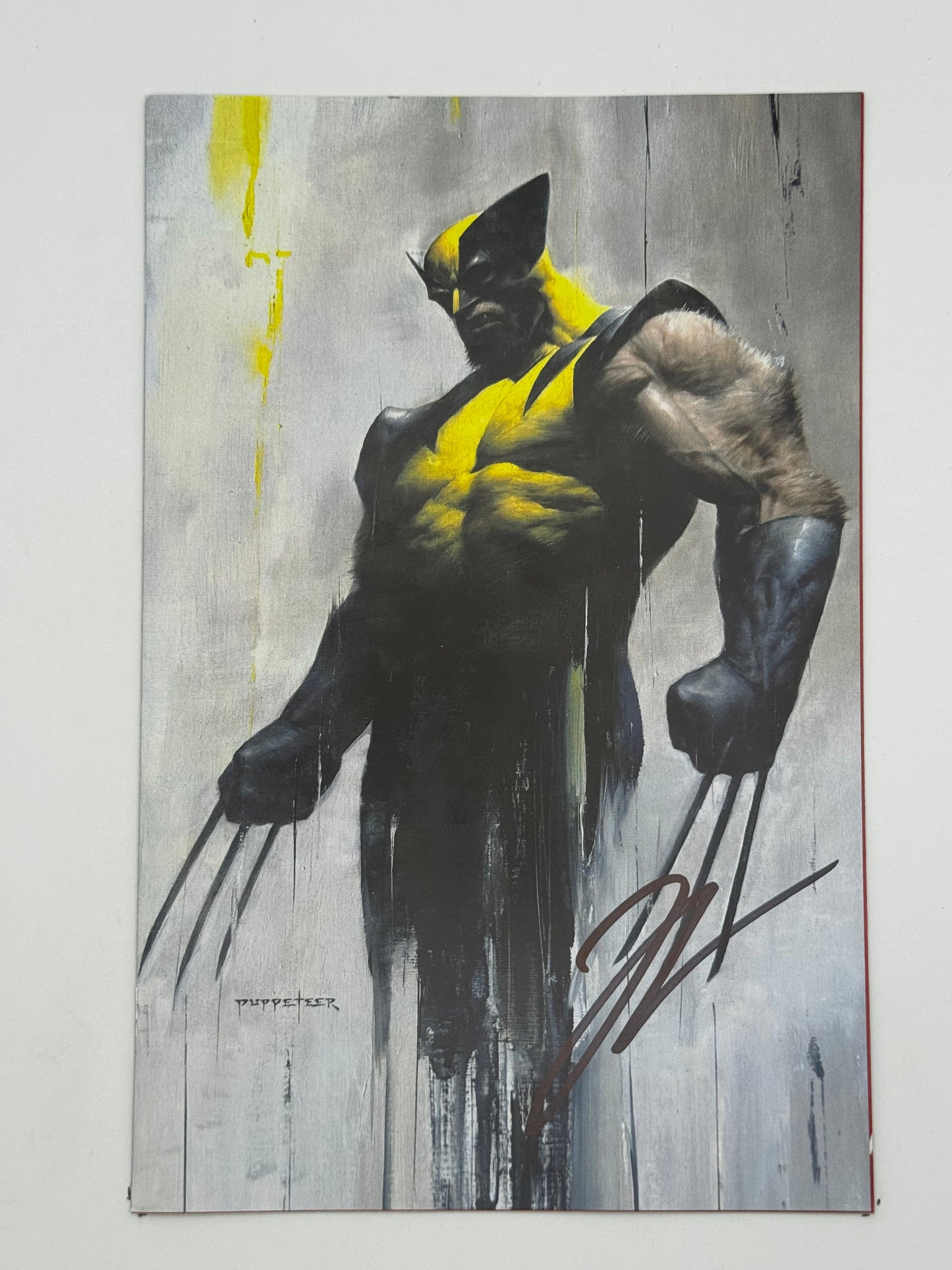 [Signed by Hickman] Wolverine: Revenge - Red Band #1 Virgin Unknown Comics Lee Exclusive Var Explicit Content [INST] - Collectors World Toys