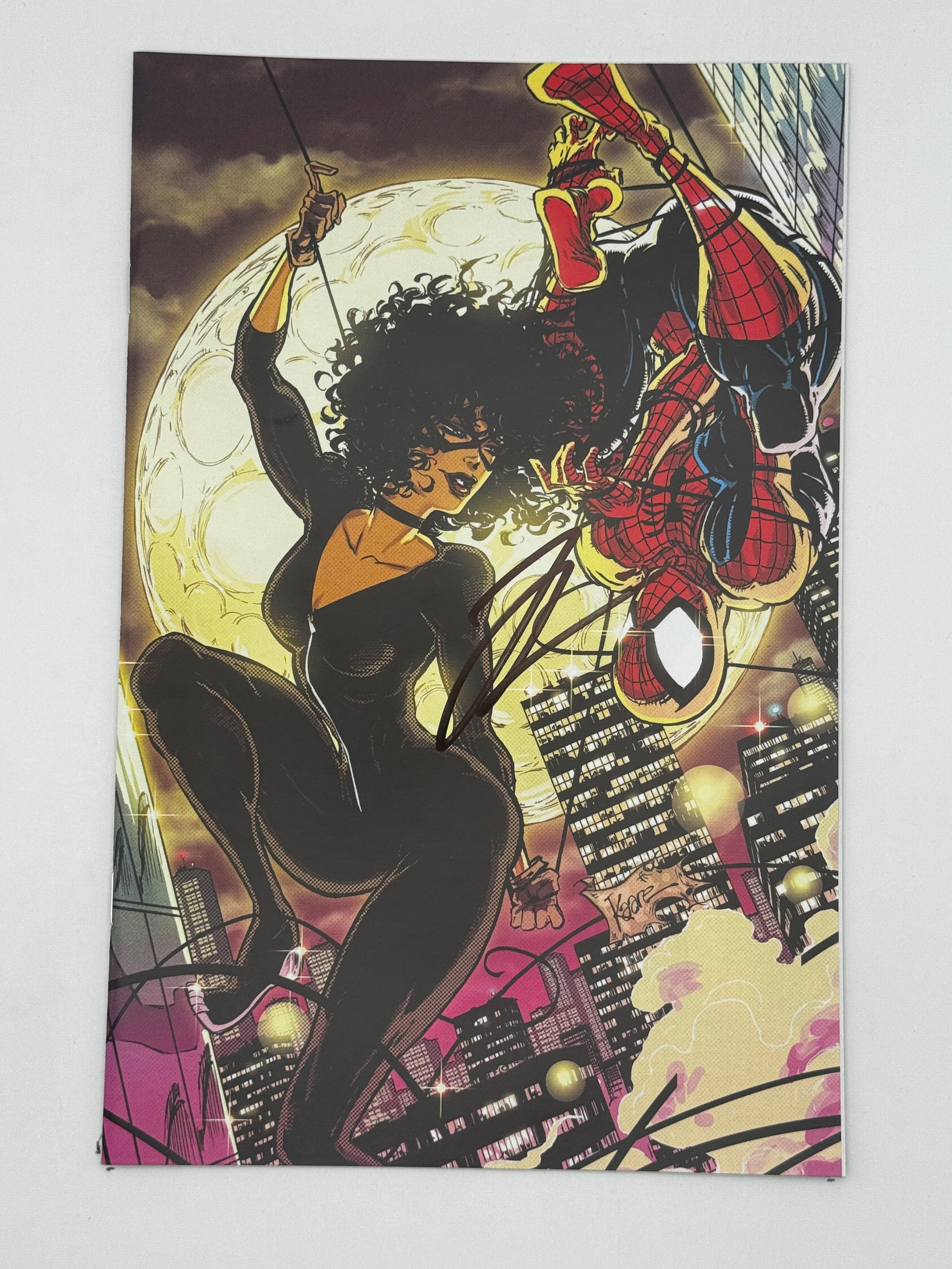 [Signed by Hickman] Ultimate Spider-Man #11 Virgin Unknown Comics Andrews Exclusive Var [INST] - Collectors World Toys Main image