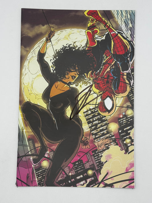 [Signed by Hickman] Ultimate Spider-Man #11 Virgin Unknown Comics Andrews Exclusive Var [INST] - Collectors World Toys