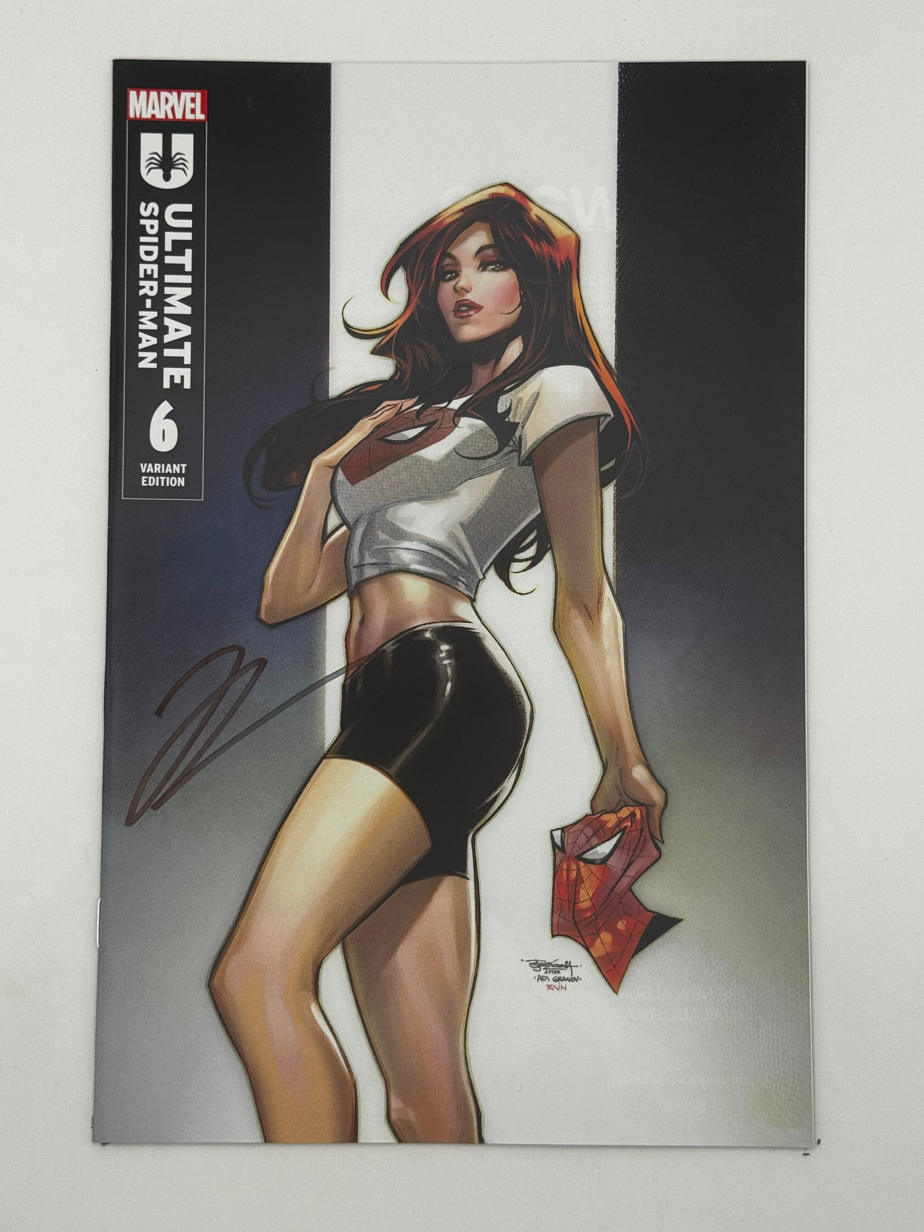 [Signed by Hickman] Ultimate Spider-Man #6 Unknown Comics Segovia Exclusive Var [INST] - Collectors World Toys Main image