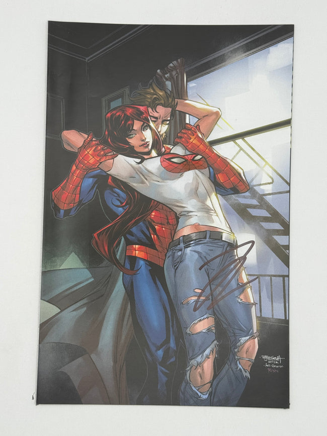 [Signed by Hickman] Ultimate Spider-Man #5 Virgin Unknown Comics Segovia Exclusive Var [INST] - Collectors World Toys Hover Image