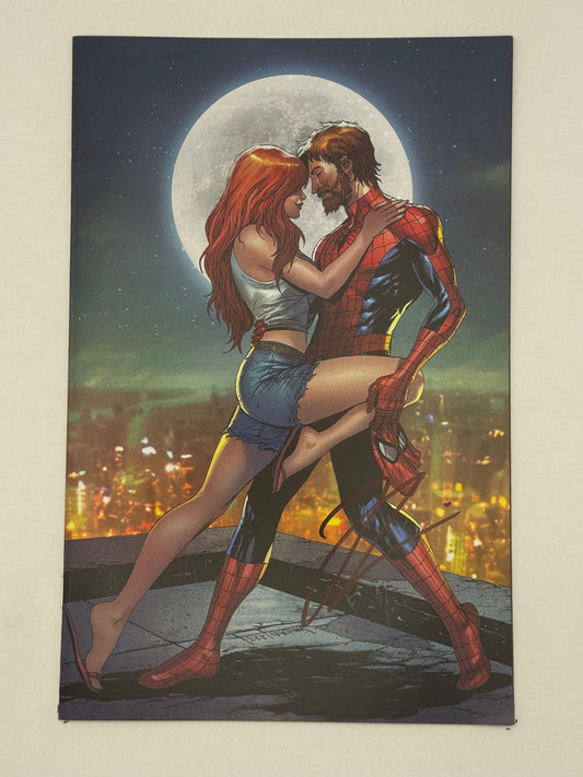 [Signed by Hickman] Ultimate Spider-Man #4 Virgin Unknown Comics Kirkham Exclusive Var [INST] - Collectors World Toys