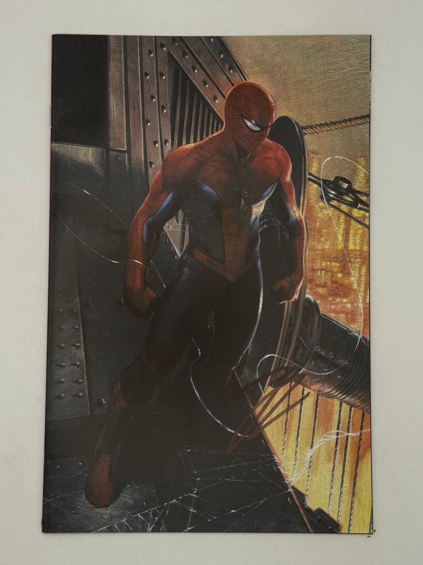 [Signed by Hickman] Ultimate Spider-Man #3 Virgin Unknown Comics Dell'Otto Exclusive Var [INST] - Collectors World Toys