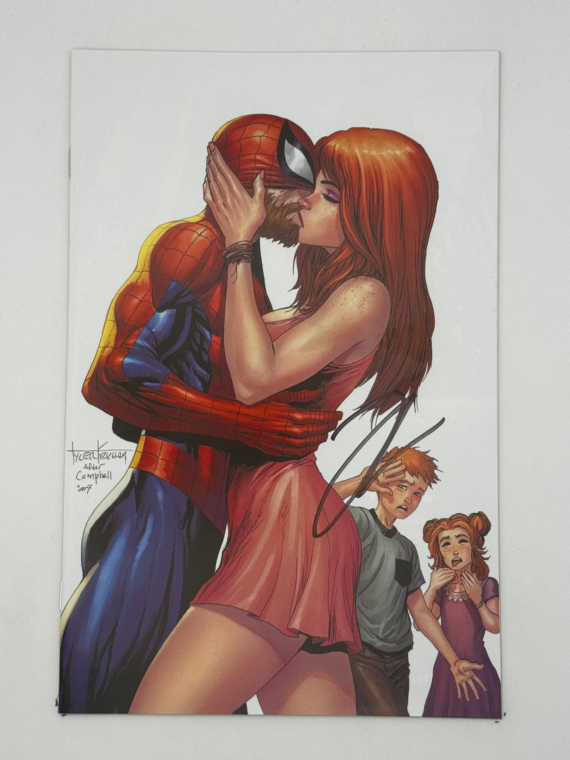[Signed by Hickman] Ultimate Spider-Man #2 4th PTG Virgin Unknown Comics Kirkham Exclusive Var [INST] - Collectors World Toys