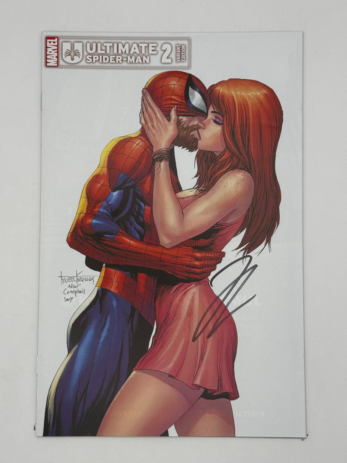 [Signed by Hickman] Ultimate Spider-Man #2 4th PTG Unknown Comics Kirkham Exclusive Var [INST] - Collectors World Toys