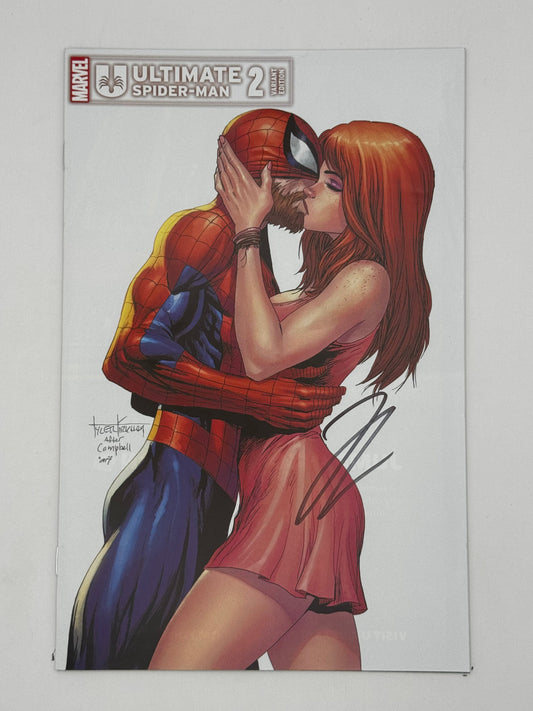 [Signed by Hickman] Ultimate Spider-Man #2 4th PTG Unknown Comics Kirkham Exclusive Var [INST] - Collectors World Toys