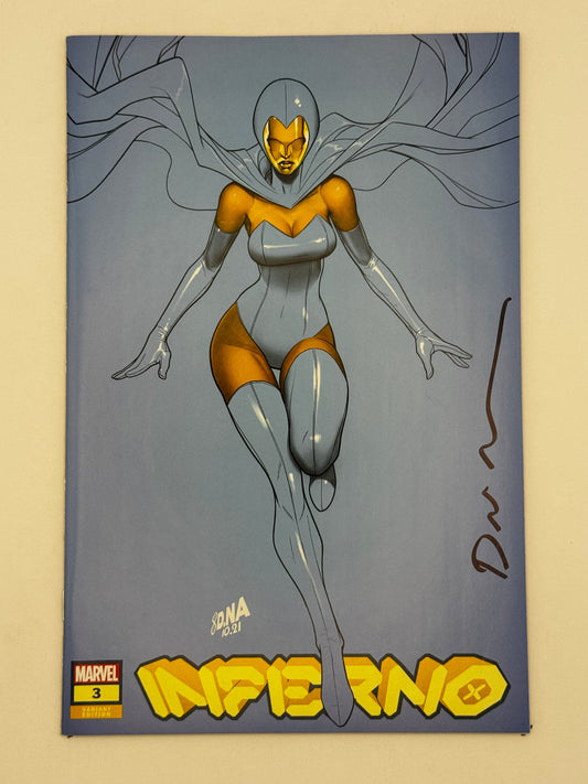 [Signed by David Nakayama] INFERNO #3 (OF 4) UNKNOWN COMICS DAVID NAKAYAMA EXCLUSIVE VAR - Collectors World Toys