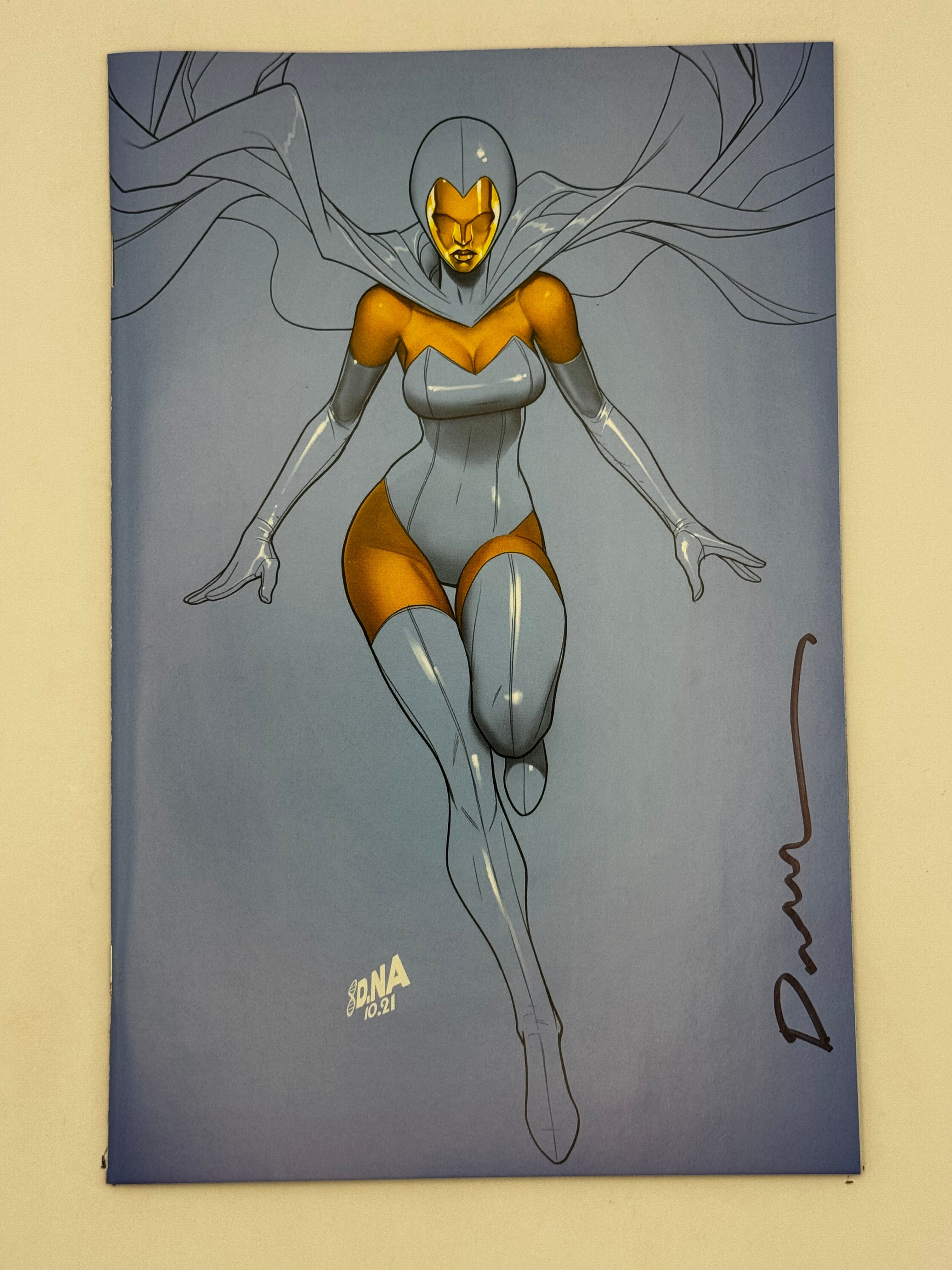 [Signed by David Nakayama] INFERNO #3 (OF 4) Virgin UNKNOWN COMICS DAVID NAKAYAMA EXCLUSIVE VIRGIN VAR - Collectors World Toys Main image