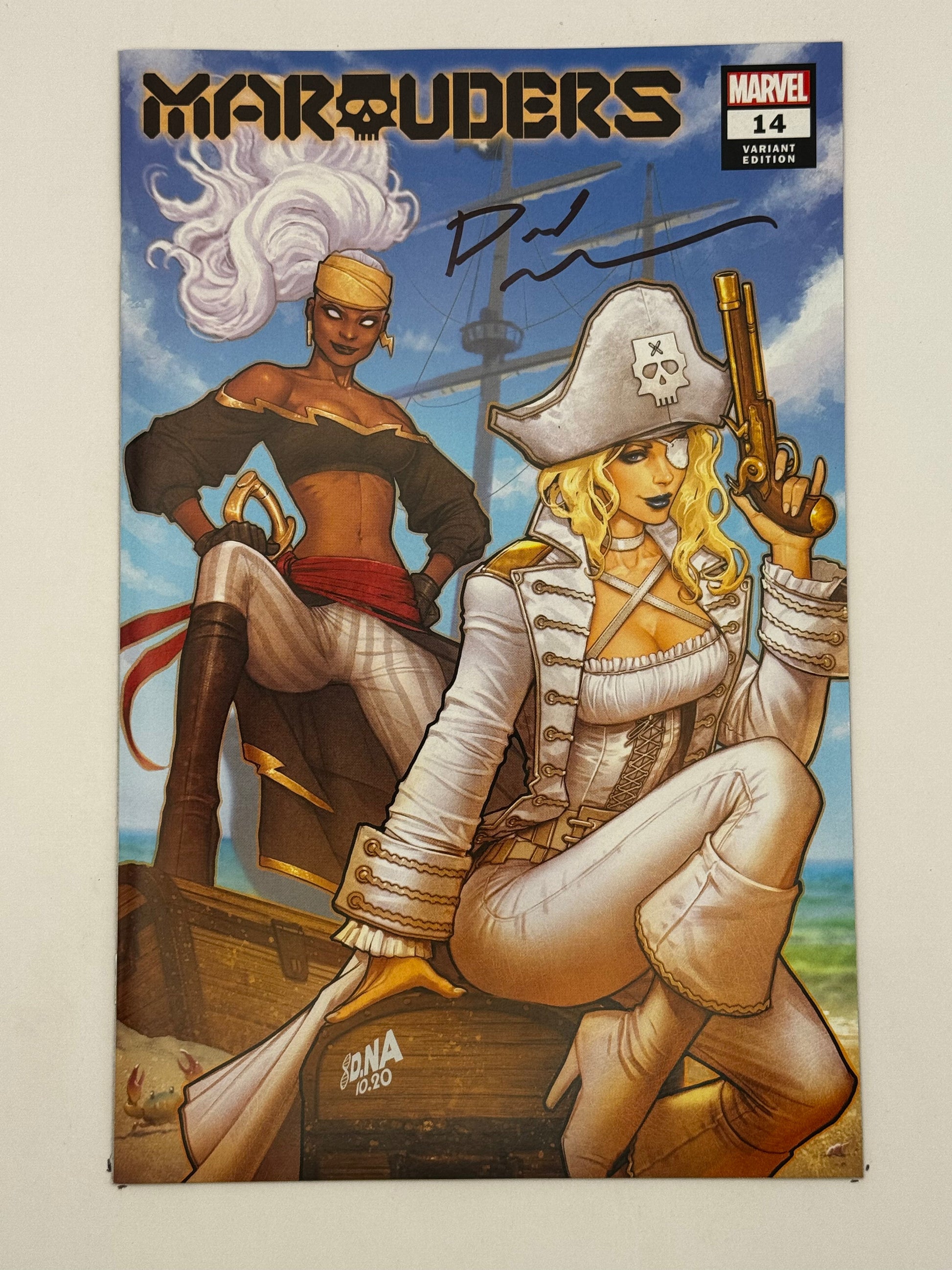 [Signed by David Nakayama] MARAUDERS #14 UNKNOWN COMICS DAVID NAKAYAMA EXCLUSIVE VAR XOS - Collectors World Toys