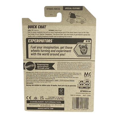 Hot Wheels Quick Chat - Experimotors Series 9/10