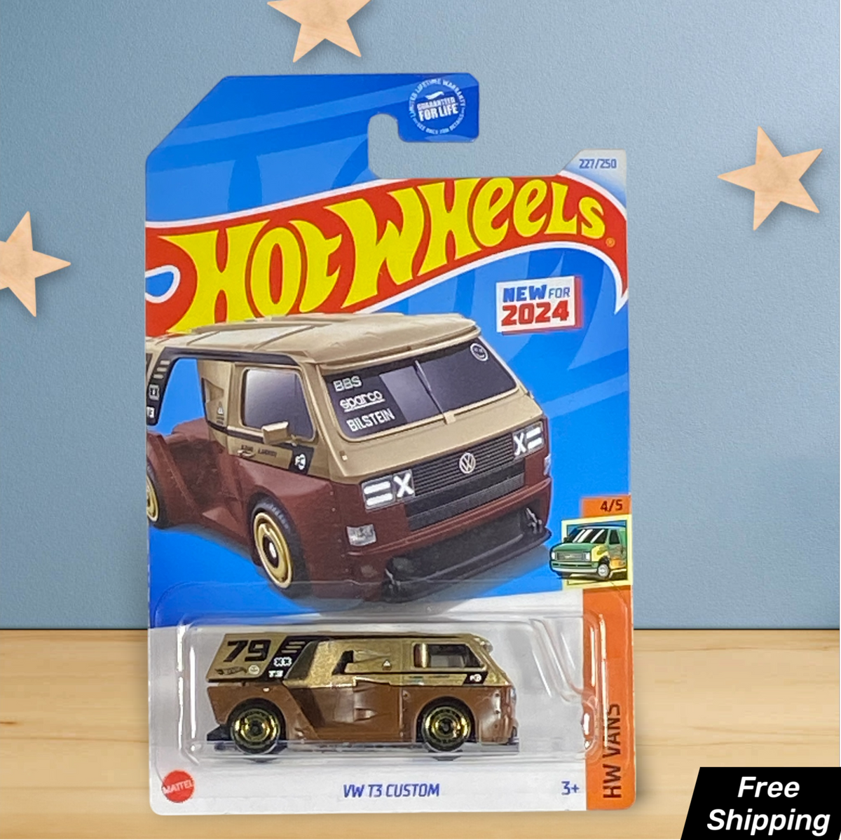 Hot Wheels VW T3 Custom - Vans Series 4/5