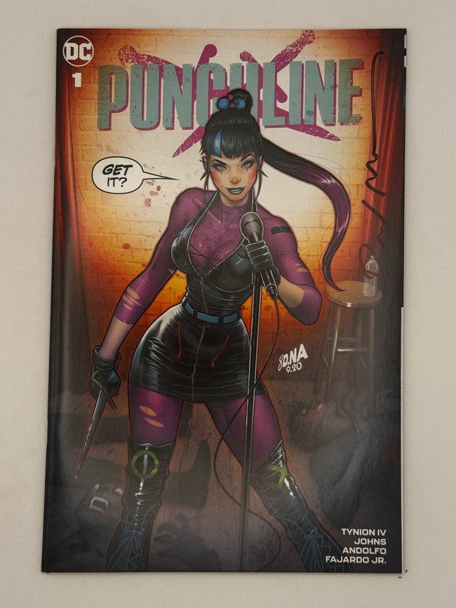 [Signed by David Nakayama] PUNCHLINE SPECIAL #1 (ONE SHOT) UNKNOWN COMICS DAVID NAKAYAMA EXCLUSIVE VAR (11/30/2022) - Collectors World Toys Hover Image