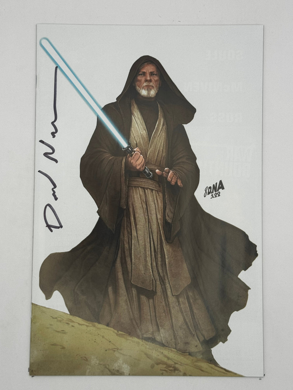[Signed by David Nakayama] STAR WARS: OBI-WAN KENOBI 1 Virgin Con UNKNOWN COMICS DAVID NAKAYAMA EXCLUSIVE VAR - Collectors World Toys