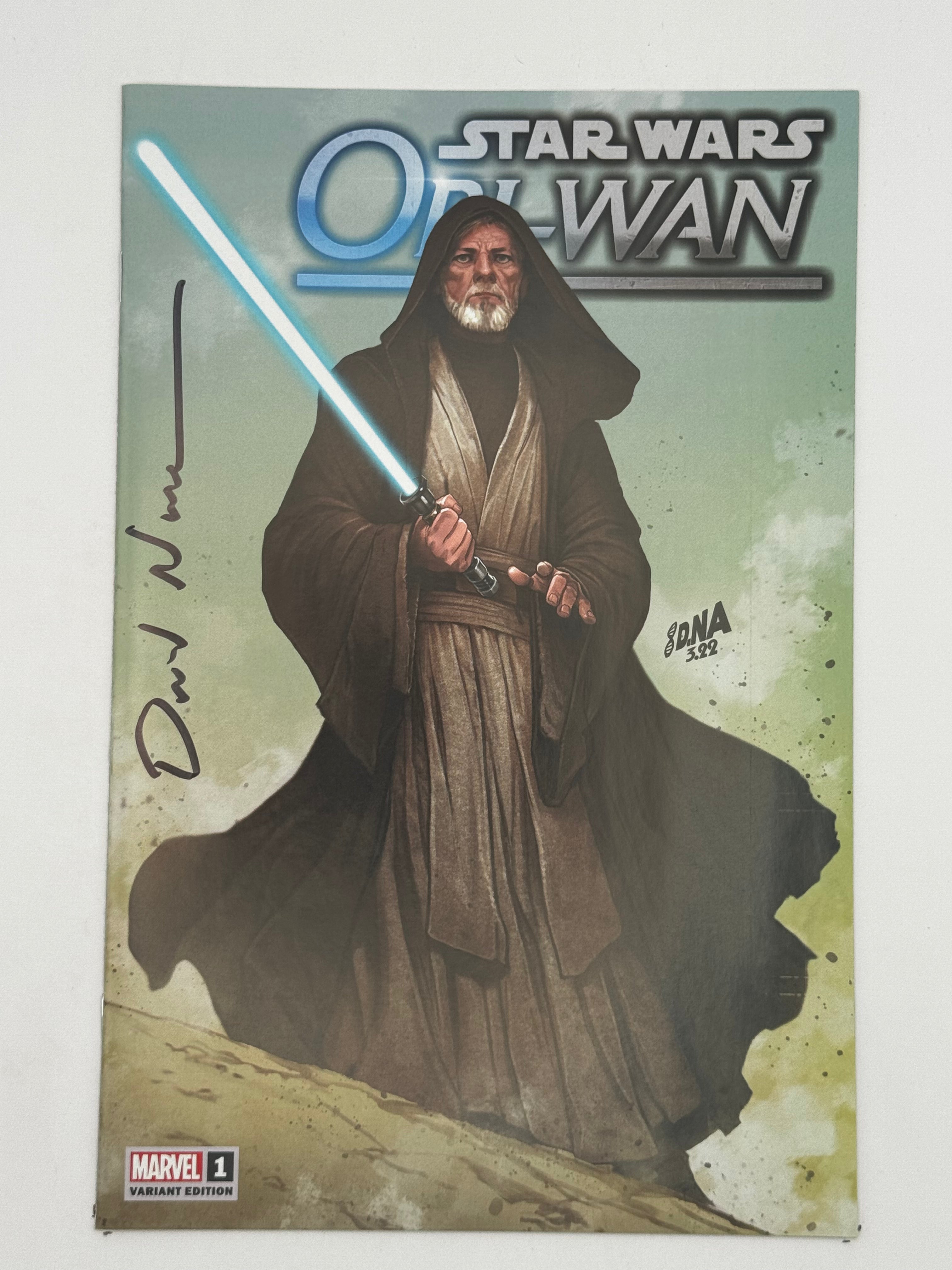 [Signed by David Nakayama] STAR WARS: OBI-WAN KENOBI 1 UNKNOWN COMICS DAVID NAKAYAMA EXCLUSIVE VAR Main image