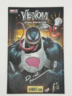 [Signed by David Nakayama] VENOM: LETHAL PROTECTOR 1 NAKAYAMA VARIANT[1:25] - Collectors World Toys