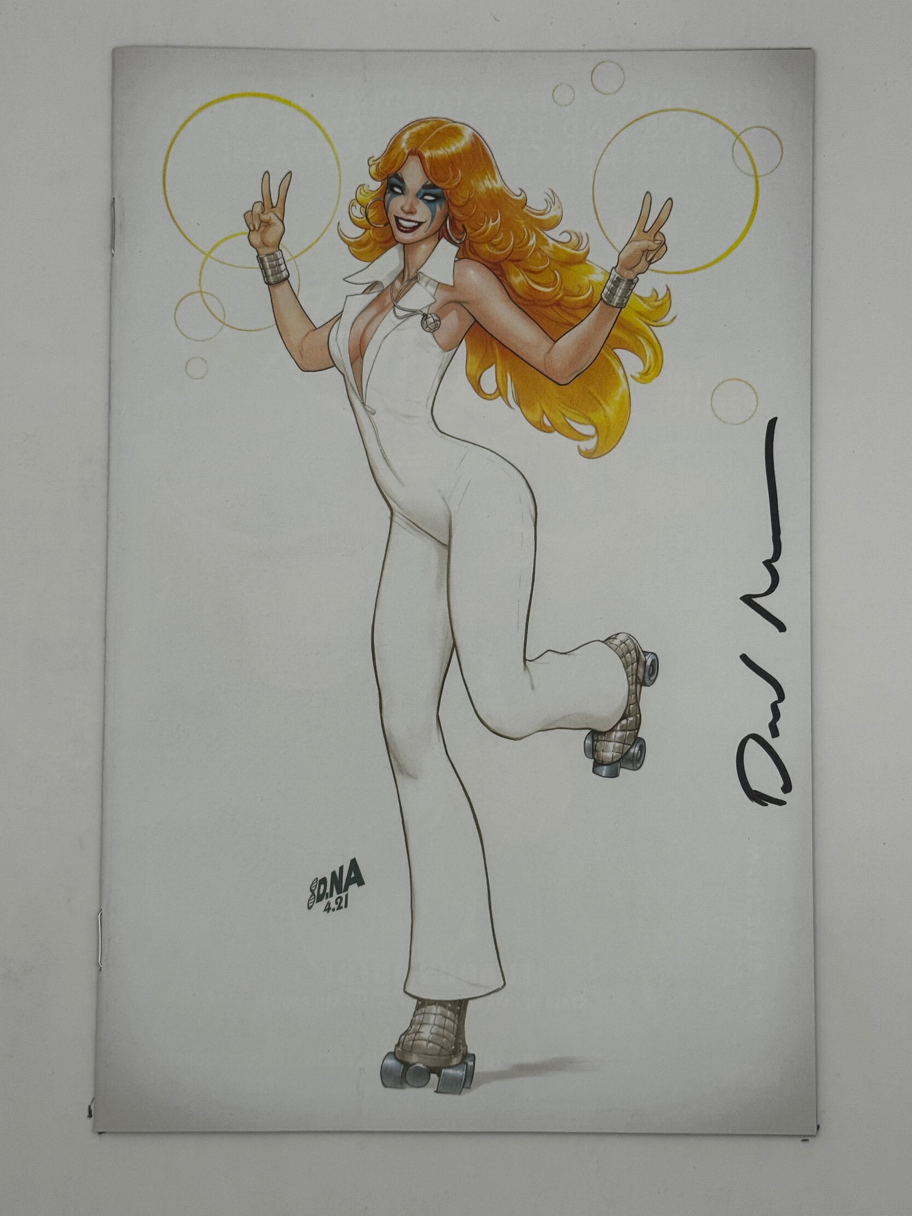 [Signed by David Nakayama] X-FACTOR #9 VIRGIN UNKNOWN COMICS DAVID NAKAYAMA EXCLUSIVE DAZZLER VAR - Collectors World Toys Main image