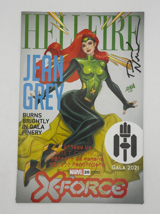 [Signed by David Nakayama] X-FORCE #20 UNKNOWN COMICS DAVID NAKAYAMA EXCLUSIVE VAR GALA - Collectors World Toys Hover Image