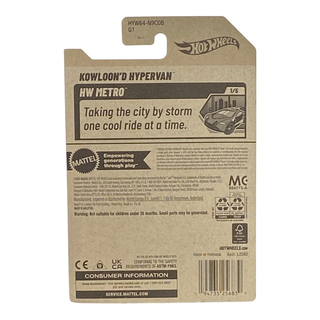 Hot Wheels Kowloon'd Hypervan - Metro Series 1/5 Main Image