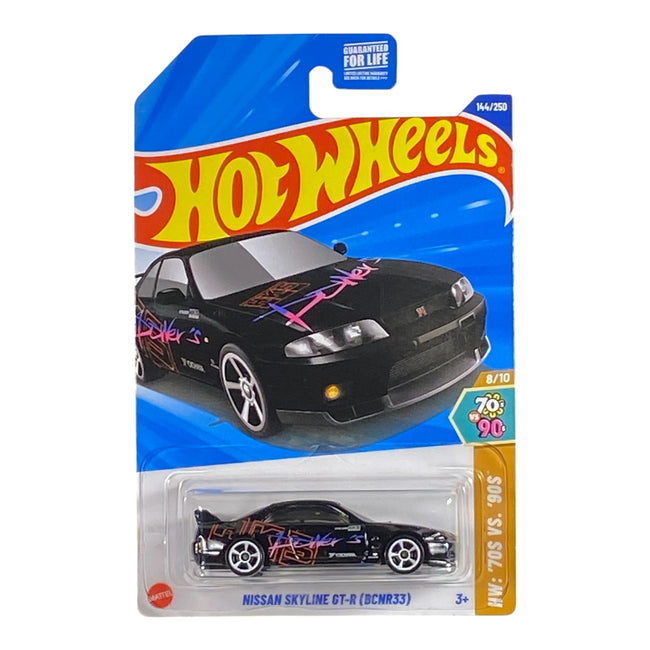 Hot Wheels Nissan Skyline GT-R (BCNR33) - HW: '70s VS. '90s - Collectors World Toys Hover Image