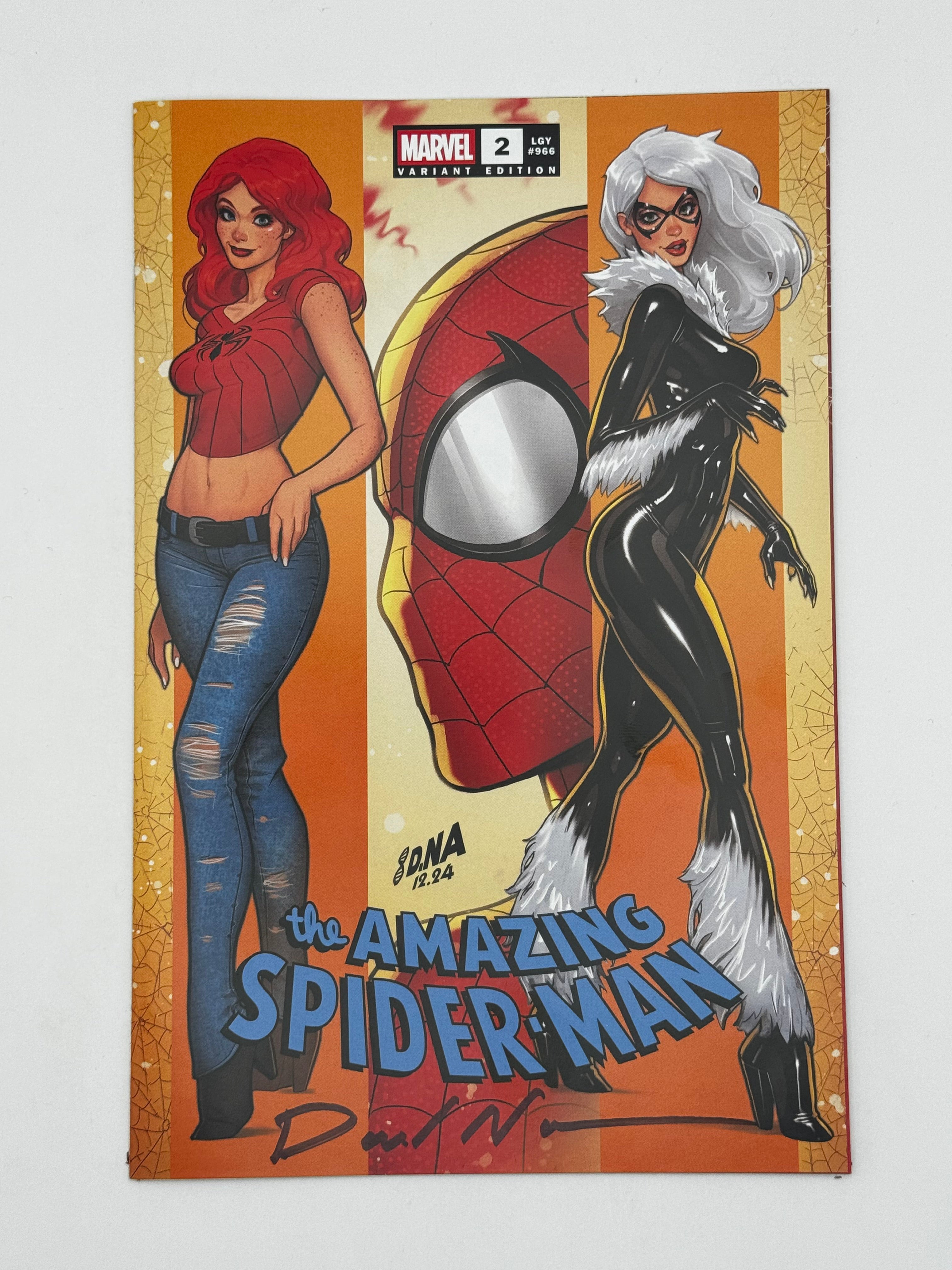 [Signed by David Nakayama] Amazing Spider-Man #2 Unknown Comics David Nakayama Exclusive Var [IN STOCK] - Collectors World Toys Main image
