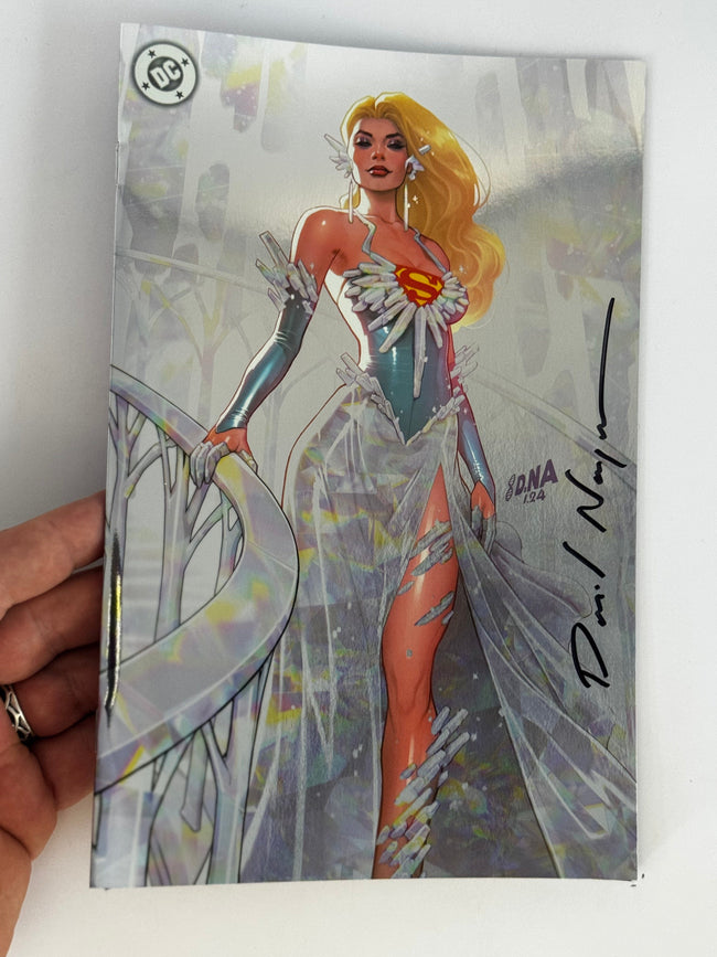 [Signed by David Nakayama] [FOIL] ACTION COMICS #1078 UNKNOWN COMICS DAVID NAKAYAMA EXCLUSIVE VIRGIN CONVENTION PREMIUM VAR [IN STOCK] Hover Image