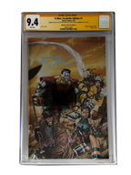 [TRIPLE SIGNED CGC YELLOW LABEL 4 PACK FOIL] X-Men 1991 #1 Facsimile Jim Lee | Claremont | Williams Cover Var [Set #3]