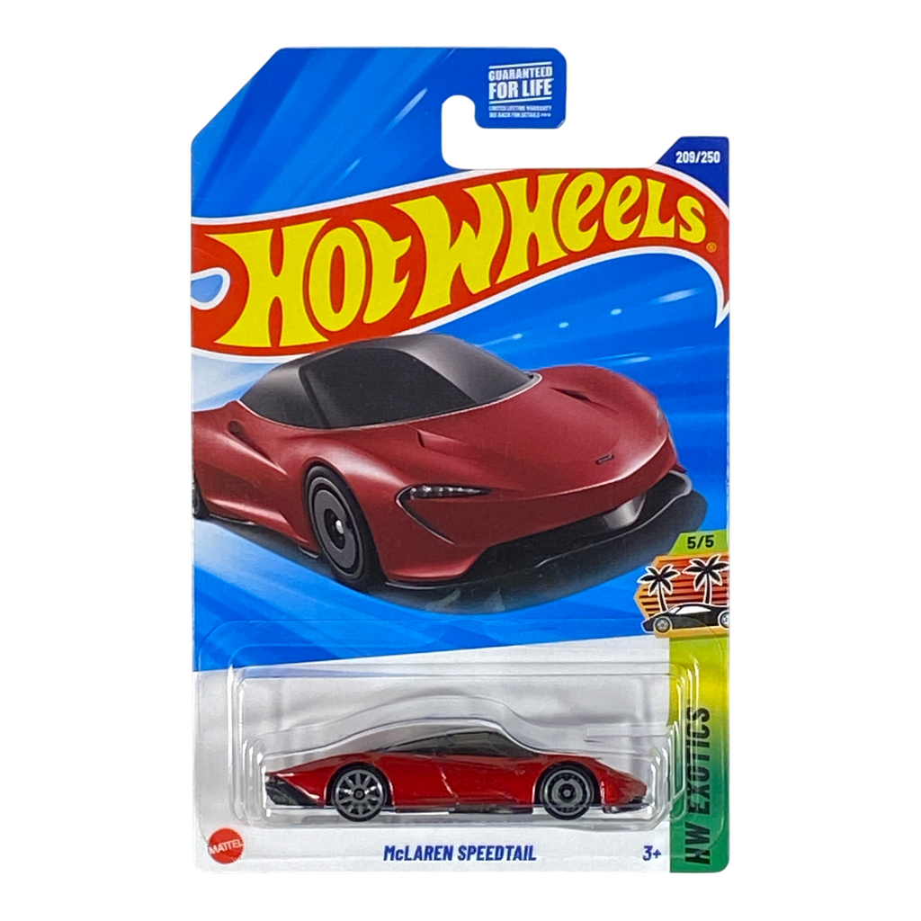 Hot Wheels McLaren Speedtail | Exotics Series 5/5