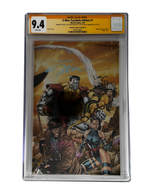 [TRIPLE SIGNED CGC YELLOW LABEL 4 PACK FOIL] X-Men 1991 #1 Facsimile Jim Lee | Claremont | Williams Cover Var [Set #2]