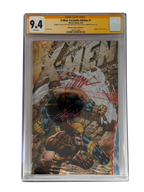 [TRIPLE SIGNED CGC YELLOW LABEL 4 PACK FOIL] X-Men 1991 #1 Facsimile Jim Lee | Claremont | Williams Cover Var [Set #2]