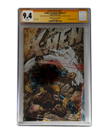 [TRIPLE SIGNED CGC YELLOW LABEL 4 PACK FOIL] X-Men 1991 #1 Facsimile Jim Lee | Claremont | Williams Cover Var [Set #1]