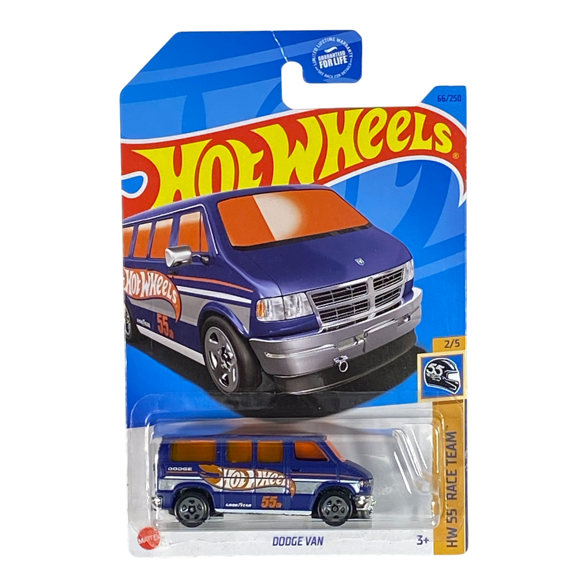 Hot Wheels Dodge Van | 55 Race Team Series 2/5 (Package Damage)