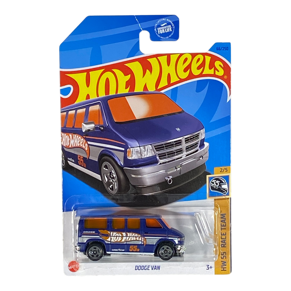 Hot Wheels Dodge Van | 55 Race Team Series 2/5 (Package Damage)