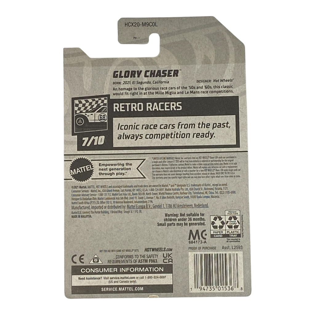 Hot Wheels Glory Chaser | Retro Racers Series 7/10