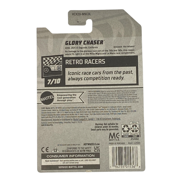 Hot Wheels Glory Chaser | Retro Racers Series 7/10