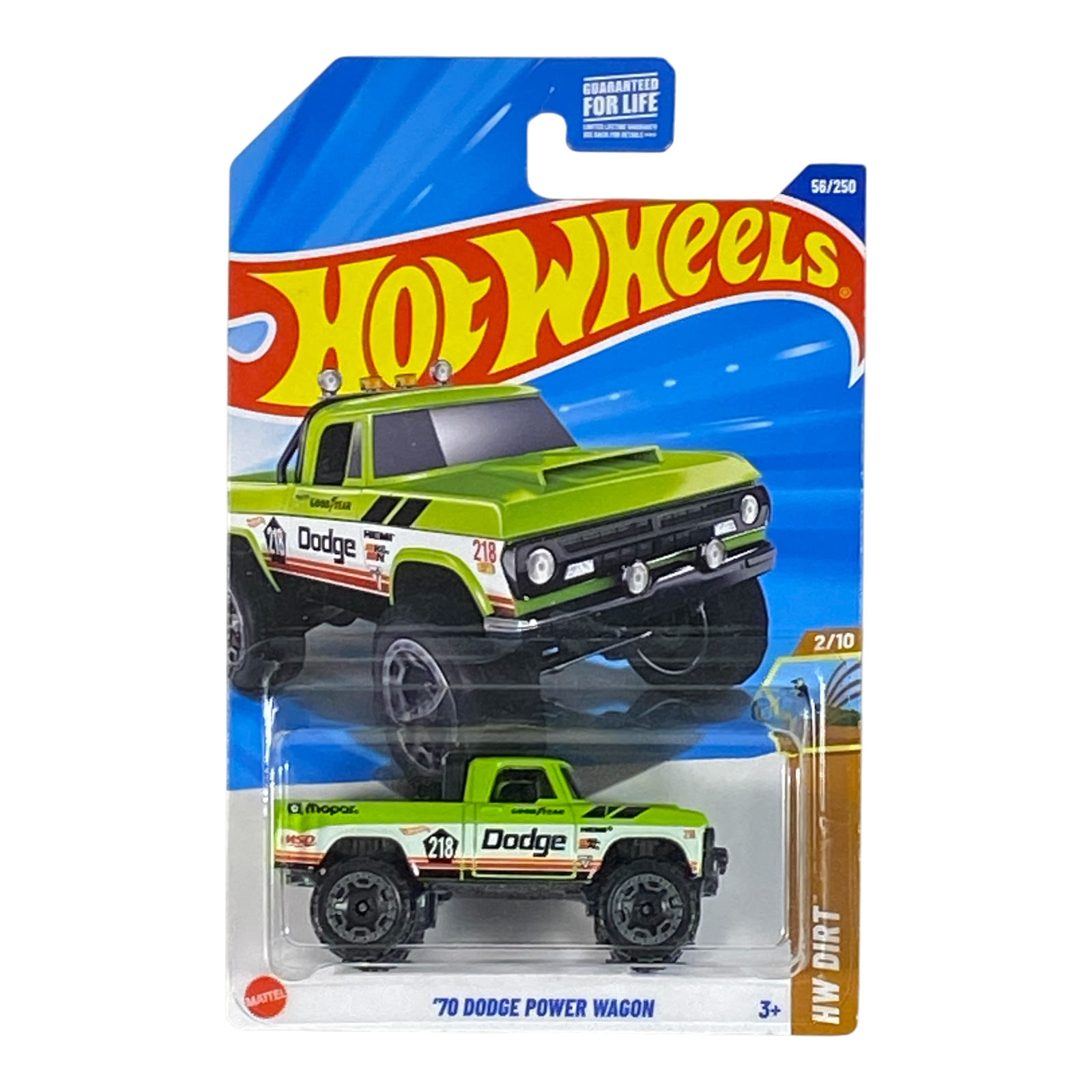 Hot Wheels '70 Dodge Power Wagon | Dirt Series 2/10