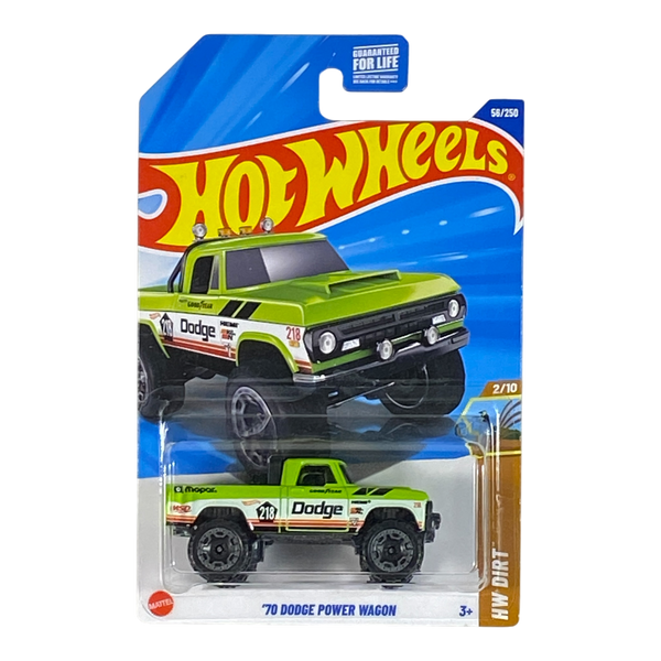 Hot Wheels '70 Dodge Power Wagon | Dirt Series 2/10
