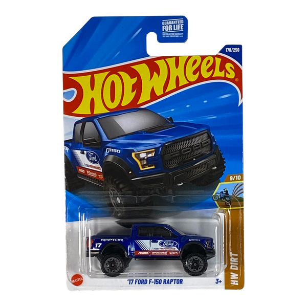 Hot Wheels '17 Ford F-150 Raptor | Dirt Series 4/10