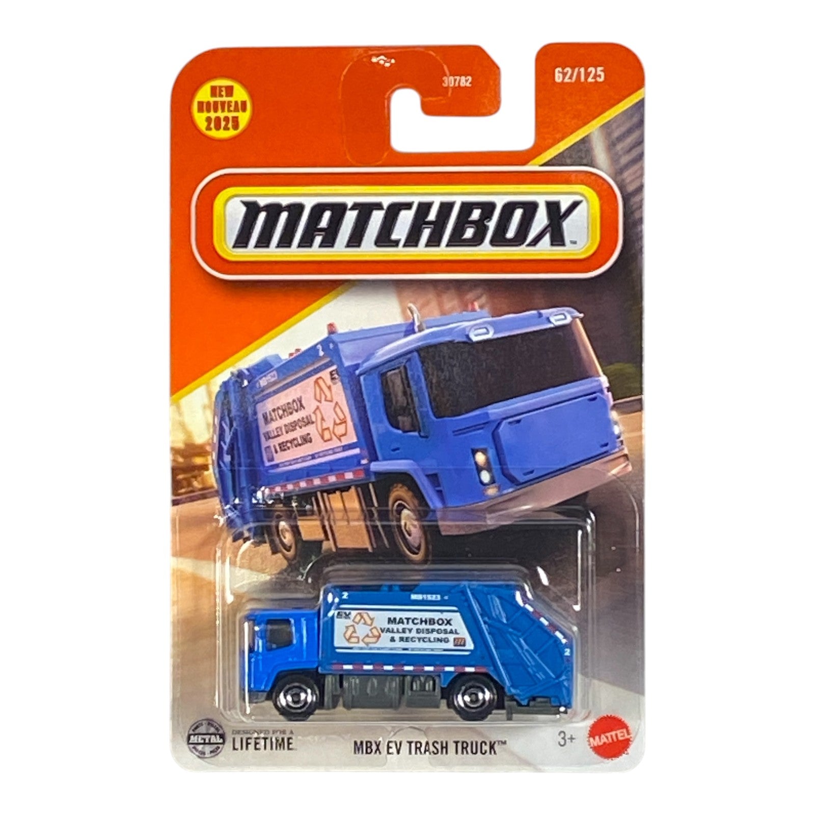 Matchbox MBX EV Trash Truck - Matchbox 2025 Series 62/125 - Collectors World Toys