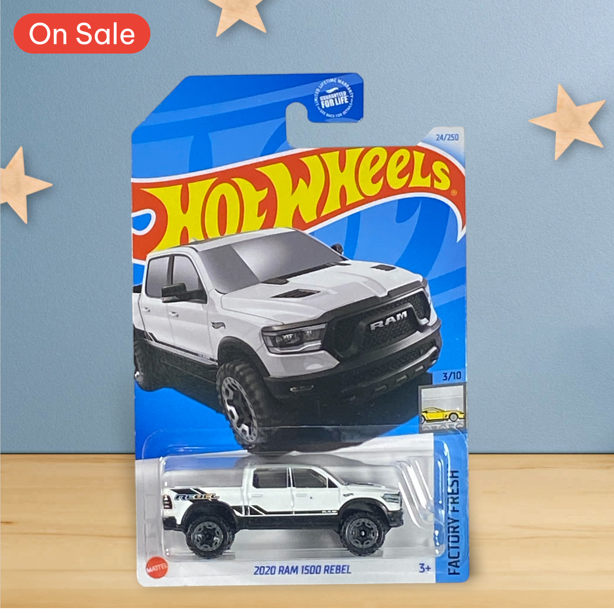 Hot Wheels 2020 Ram 1500 Rebel - Factory Fresh Series 3/10