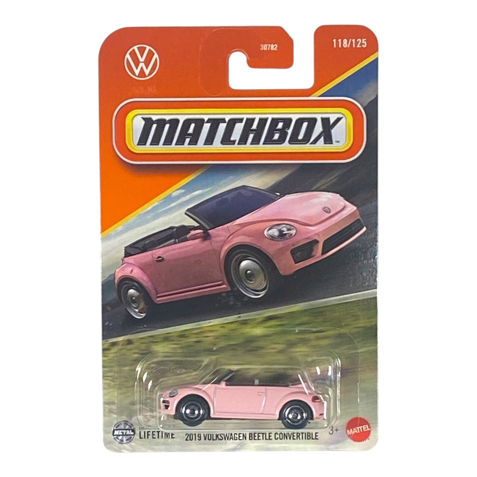 Matchbox 2019 Volkswagen Beetle Convertible - 2025 Matchbox Series 118/125 - Collectors World Toys Main image