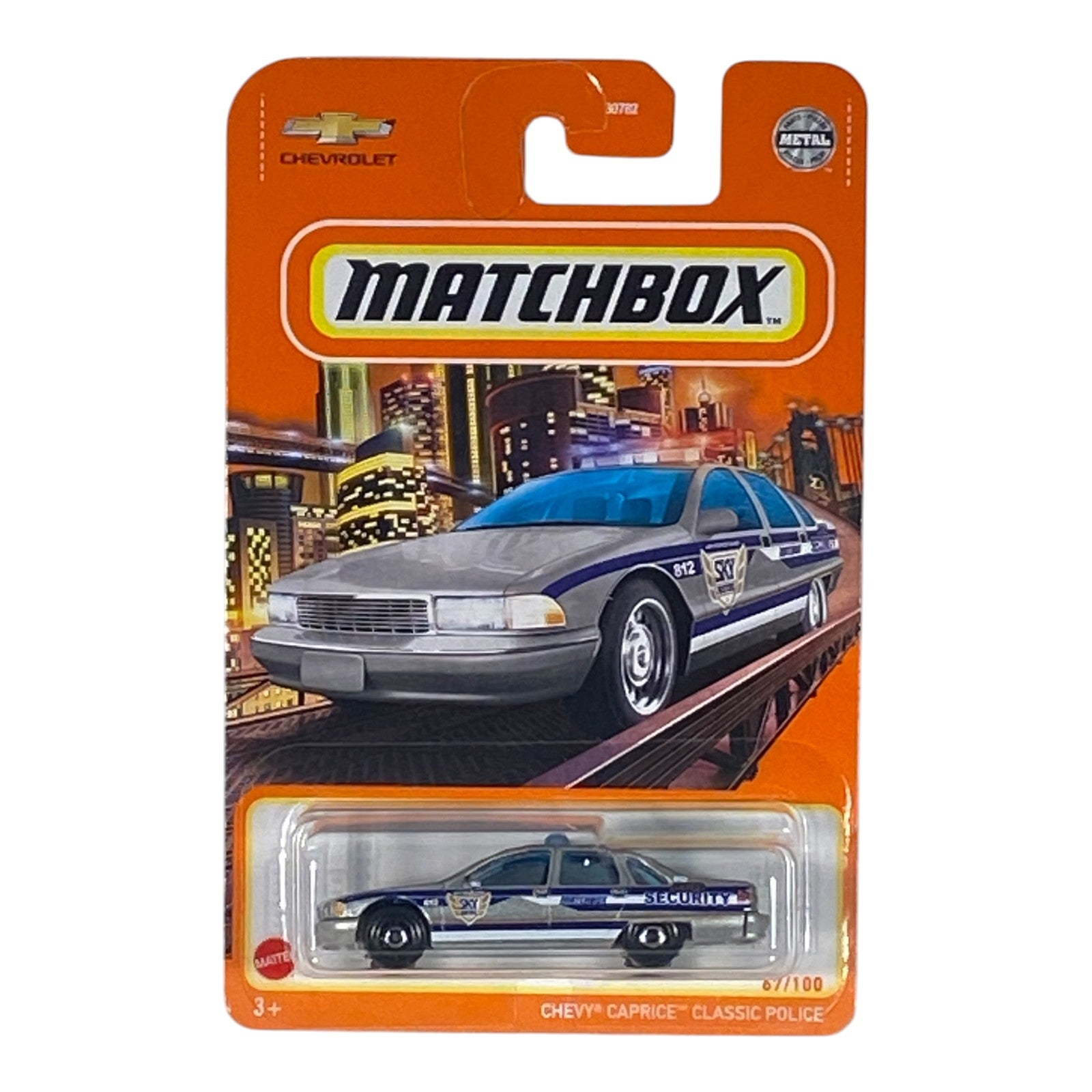 Matchbox Chevy Caprice Classic Police - Matchbox Series 67/100 Main image