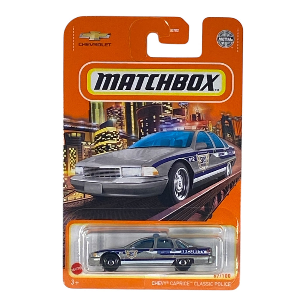 Matchbox Chevy Caprice Classic Police - Matchbox Series 67/100 - Collectors World Toys