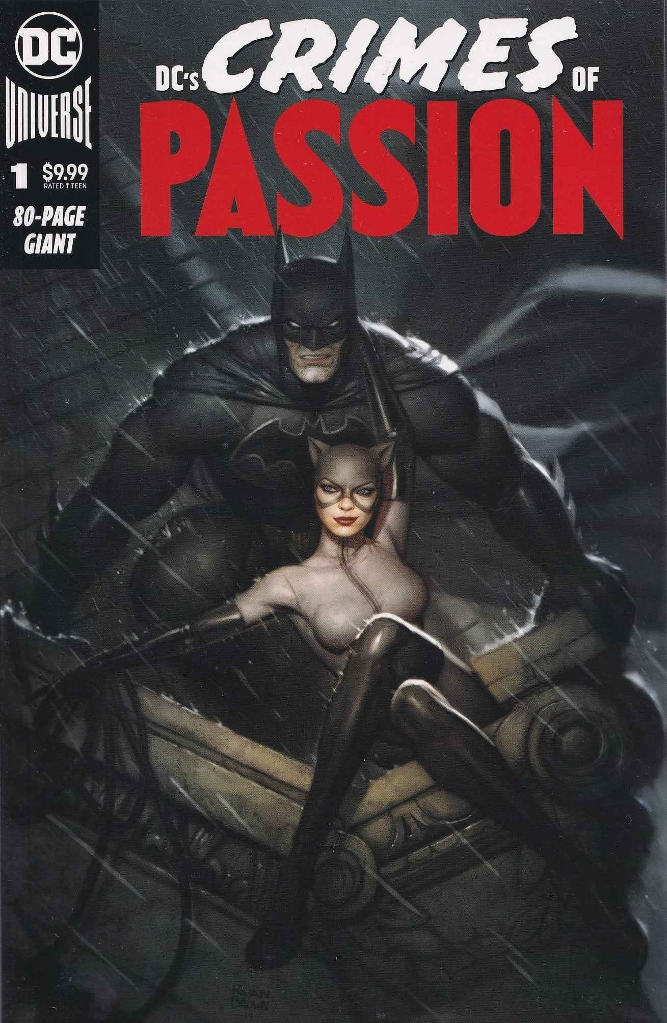 DC'S CRIMES OF PASSION #1 (RYAN BROWN EXCLUSIVE VARIANT)(2020) COMIC BOOK ~ DC Main image