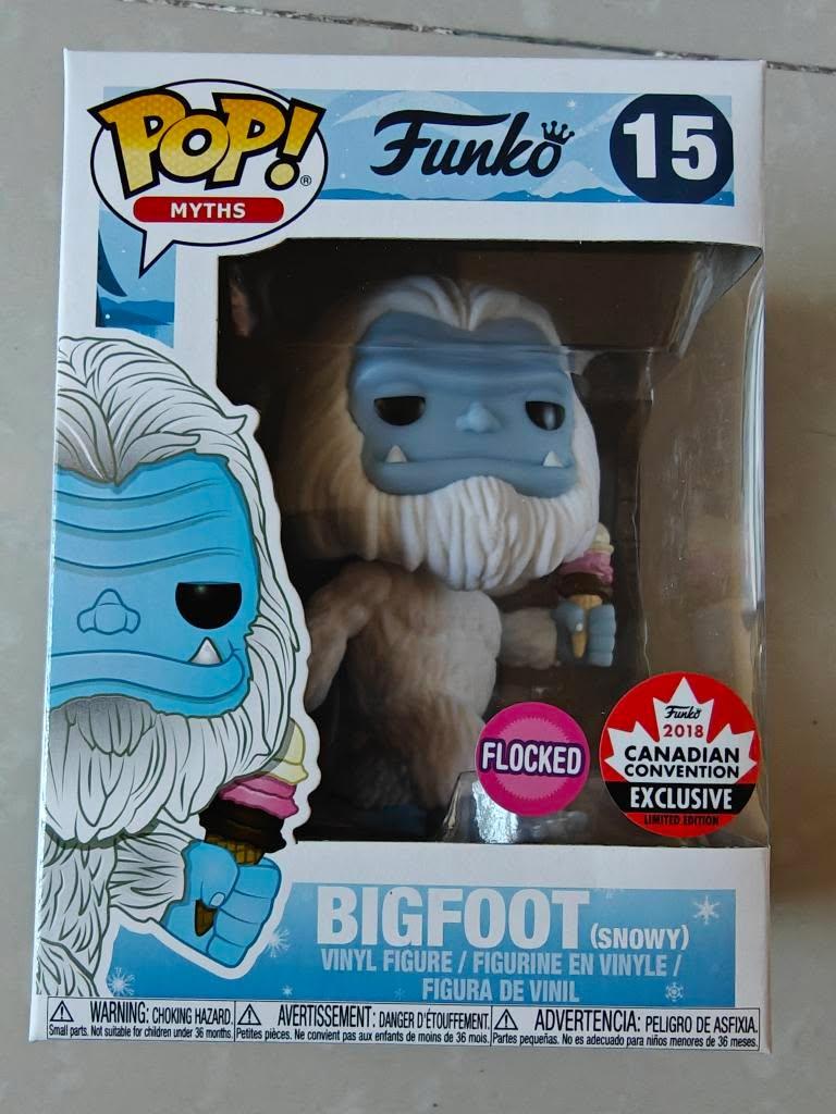 Bigfoot (Snowy) (Flocked) Canadian Convention Exclusive - Funko-Shop Main image