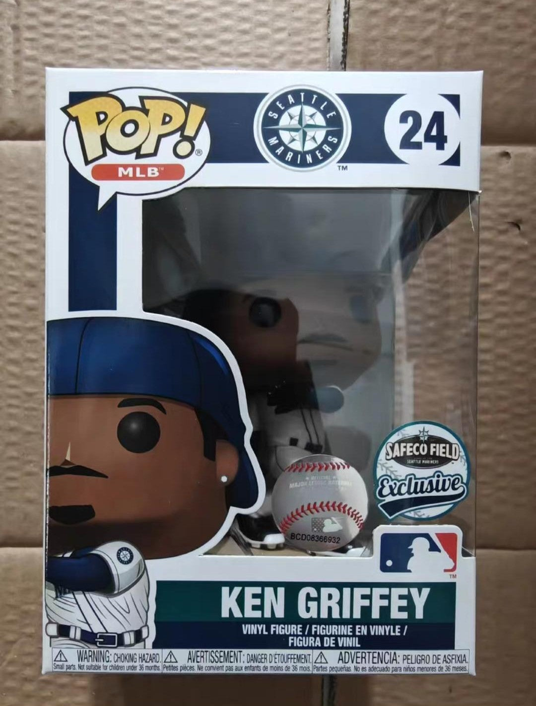 [RARE] Pop! MLB: Seattle Mariners - Ken Griffey Jr. Error Box Safeco Field Main image