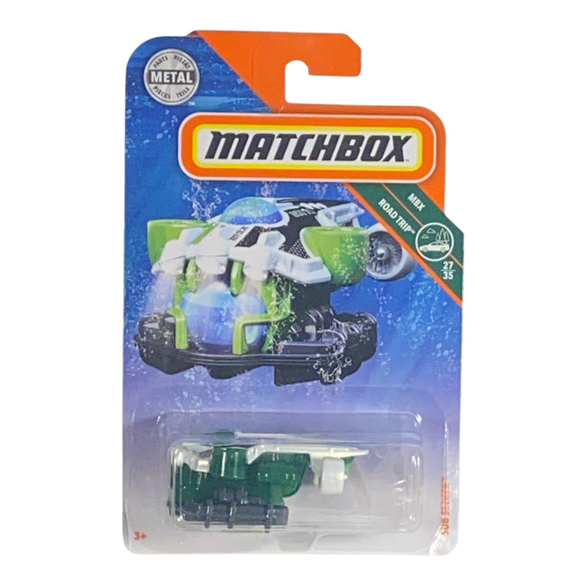 Matchbox Sub Seeker - MBX Road Trip Series 27/35 - Collectors World Toys Hover Image