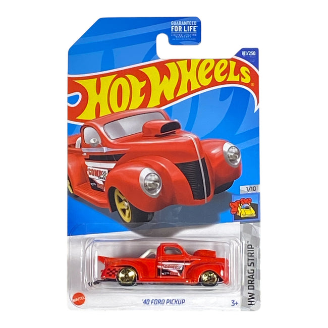 Hot Wheels '40 Ford Pickup - Drag Strip Series 1/10 - Collectors World Toys Hover Image