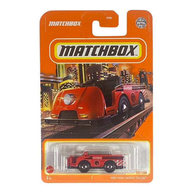 Matchbox MBX Mini Cargo Truck (Empty Cargo Bed) - Matchbox Series 23/100 - Collectors World Toys Hover Image