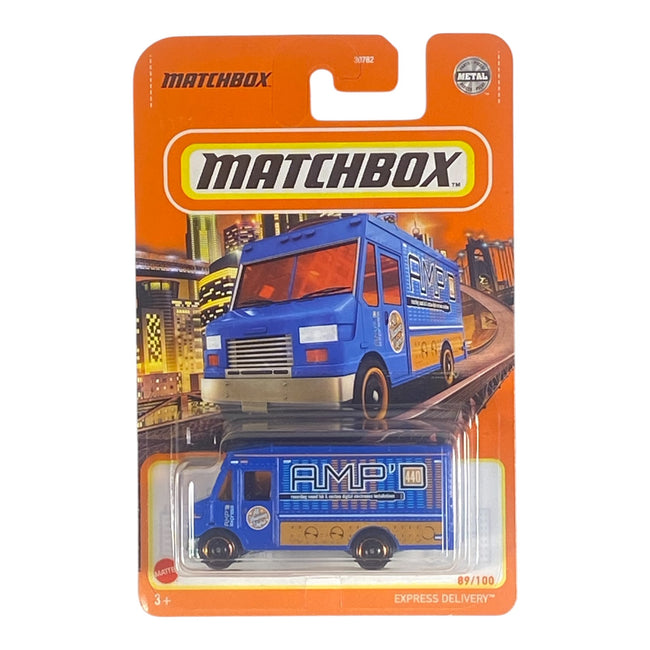 Matchbox Express Delivery - AMP - Matchbox Series 89/100 - Collectors World Toys Hover Image