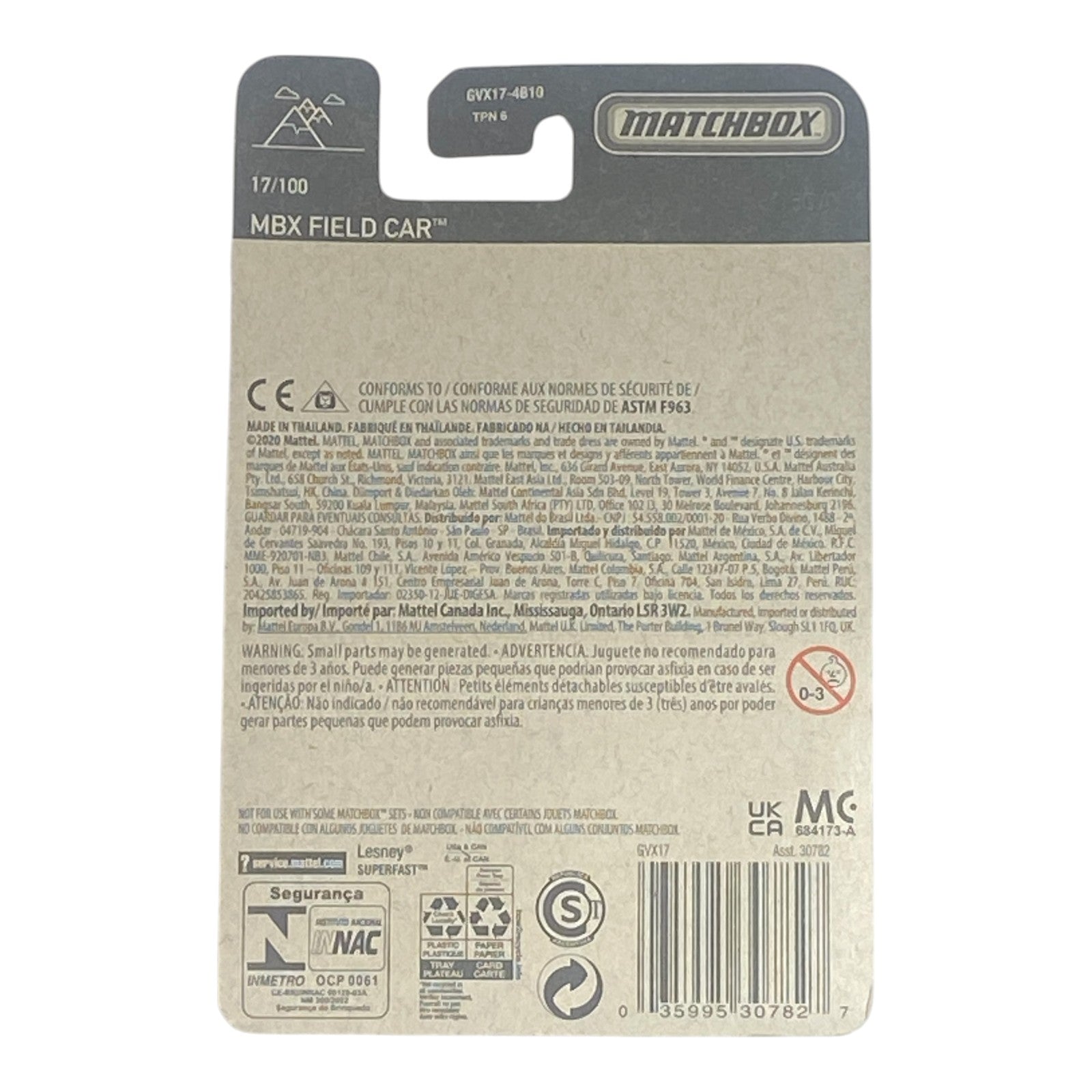 Matchbox MBX Field Car - Matchbox Series 17/100 - Collectors World Toys